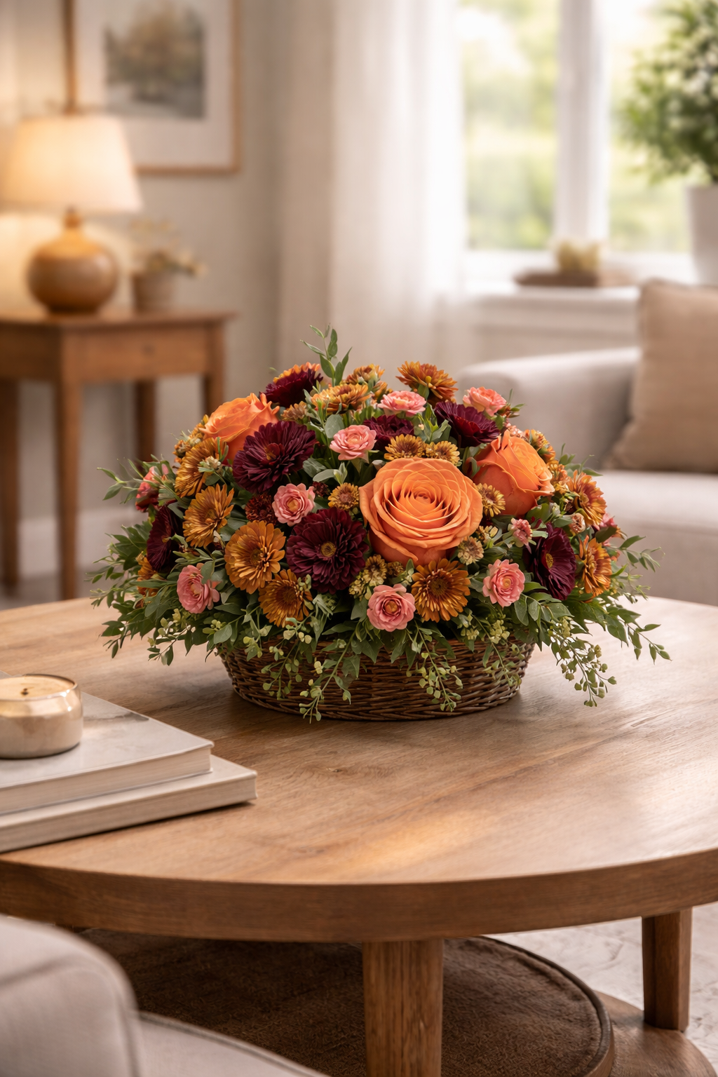 Autumn Hearth Centerpiece