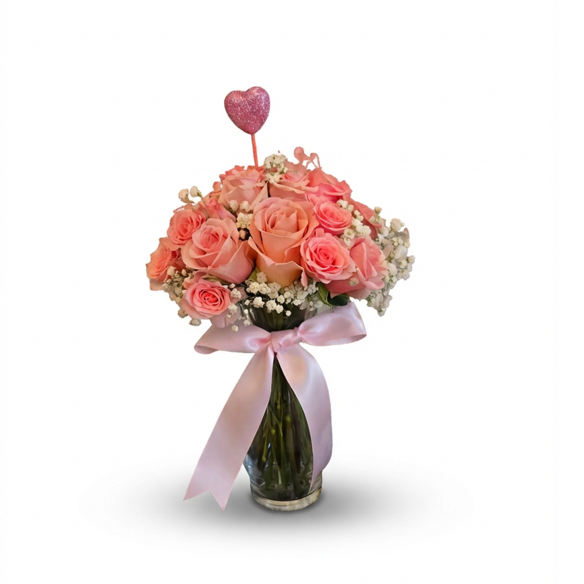 Blush Whisper – Pink Roses