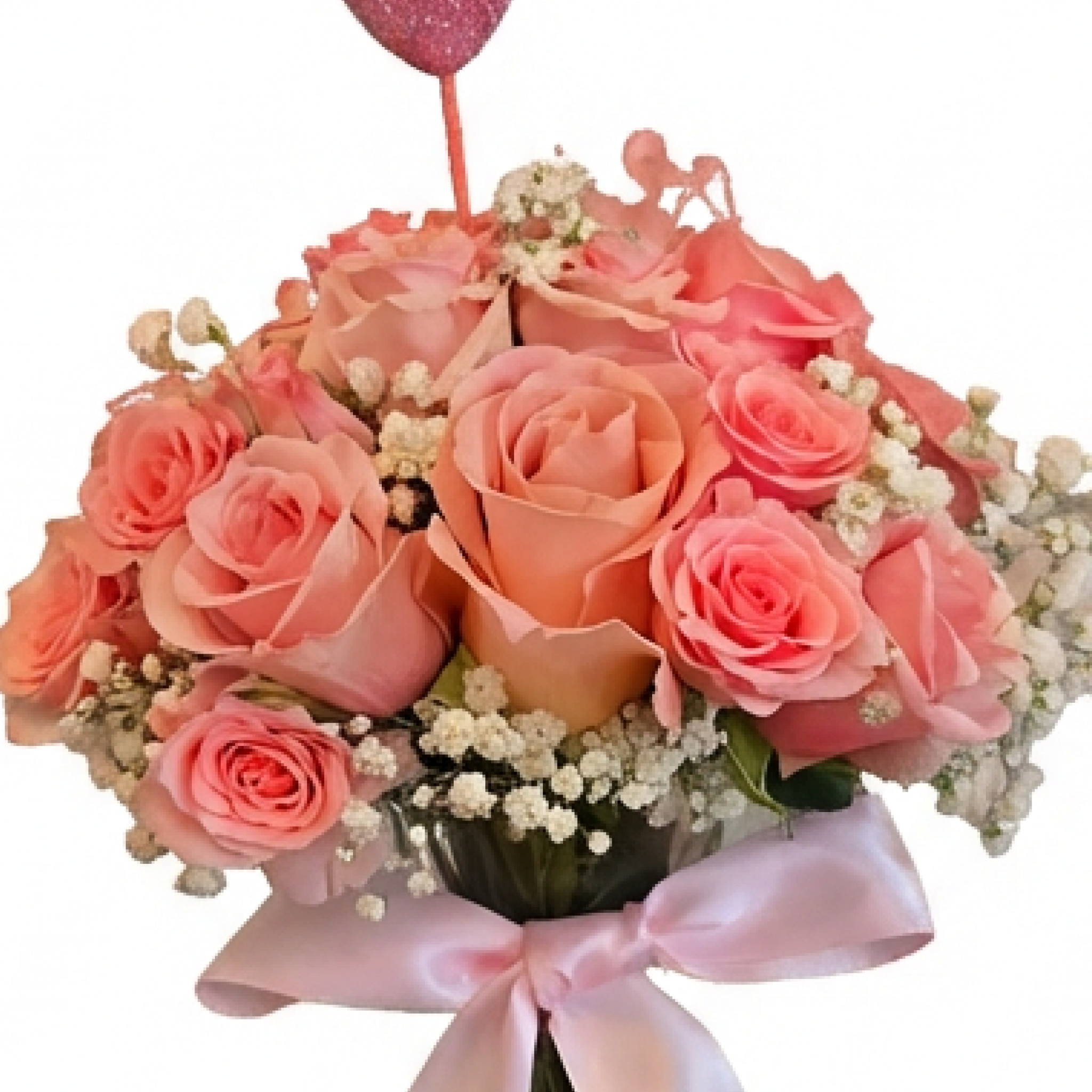 Blush Whisper – Pink Roses