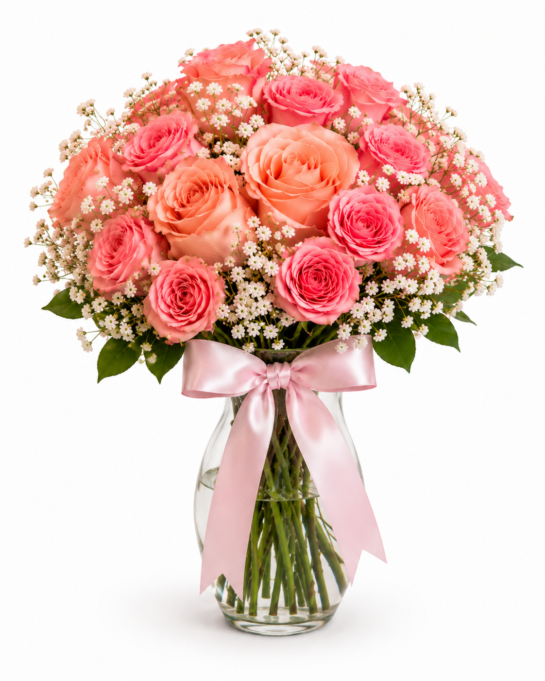 Blush Whisper – Pink Roses