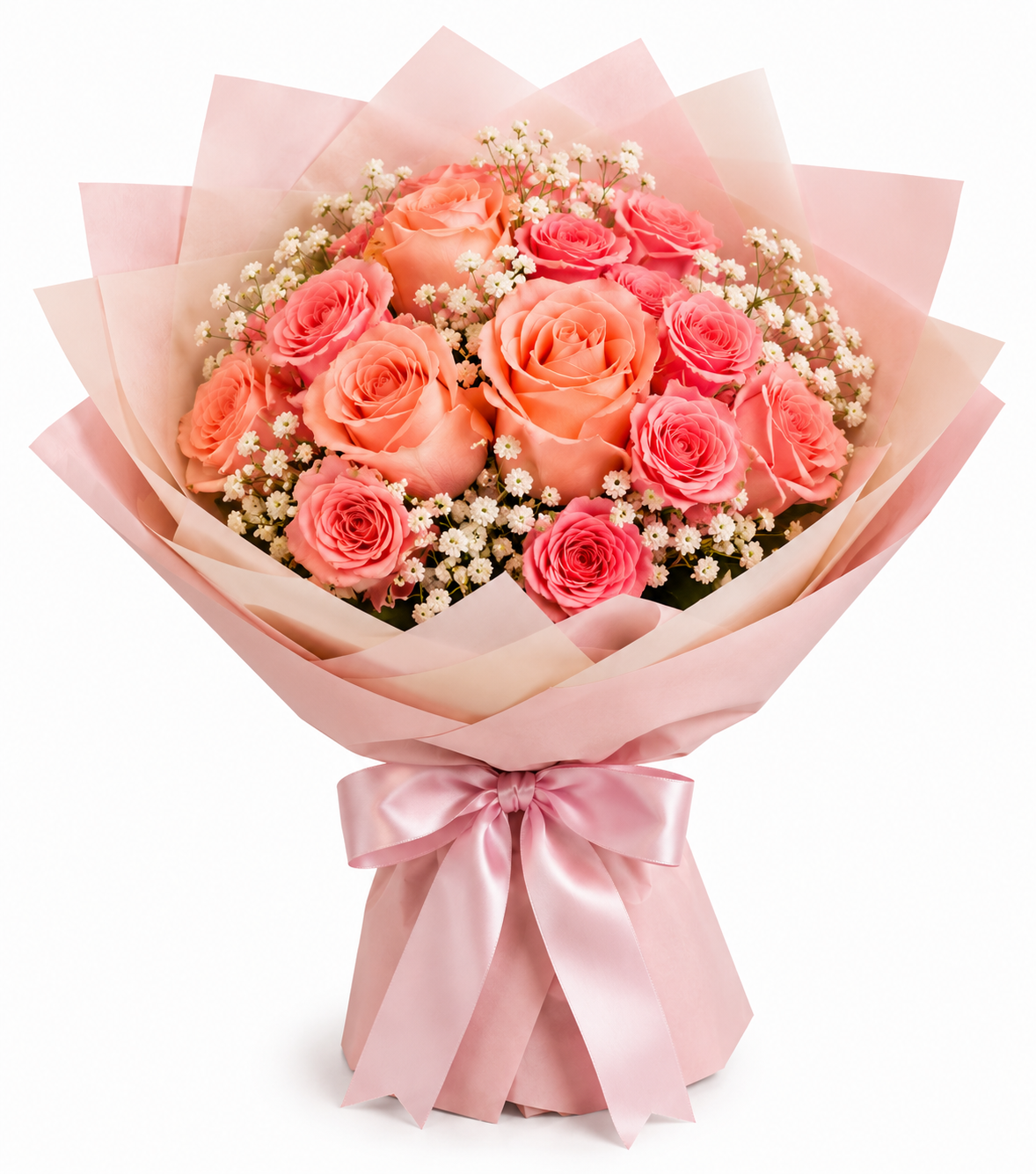 Blush Whisper – Pink Roses
