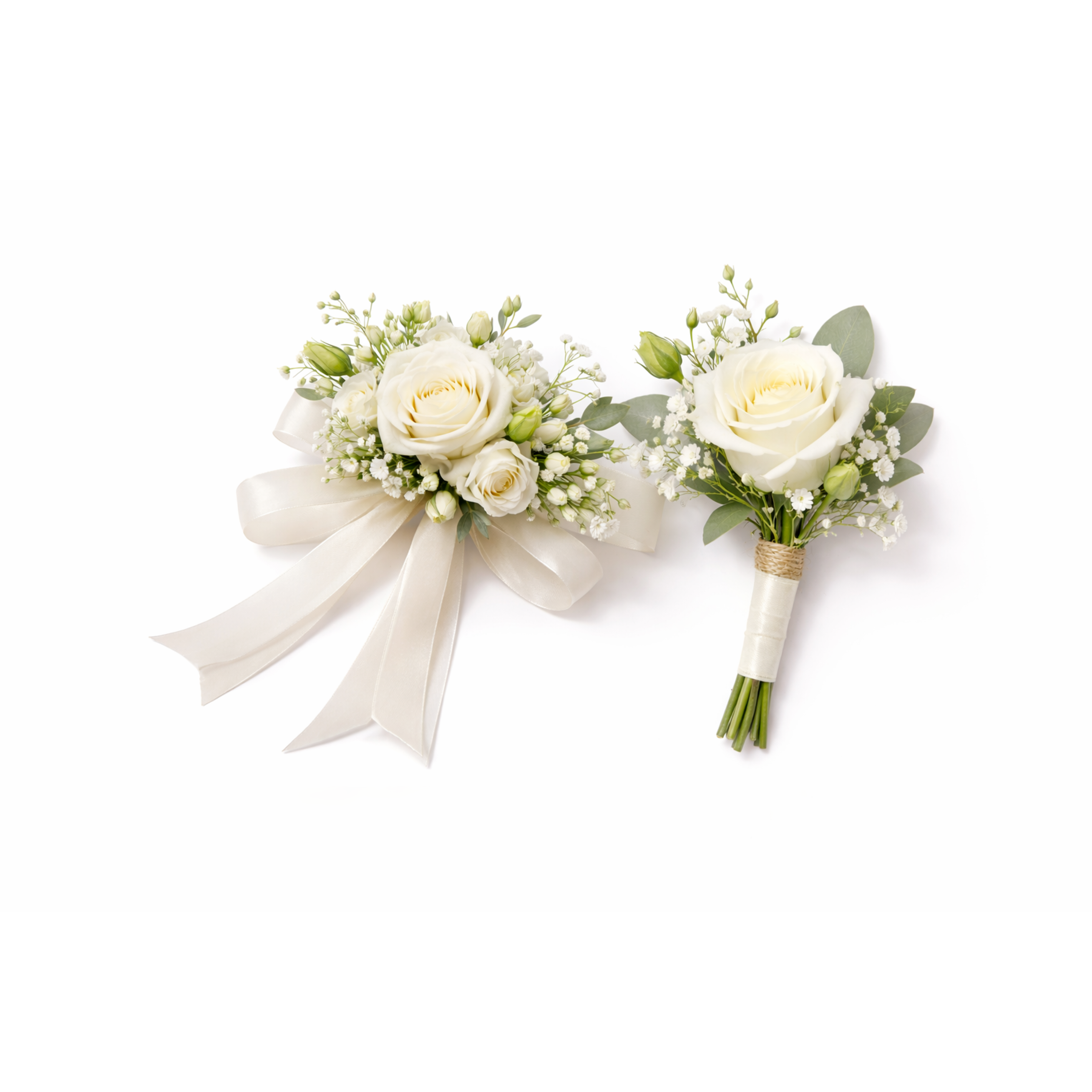 Combo Corsage + Boutonniere