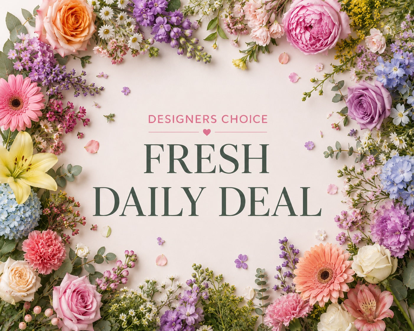 Fresh Daily Deal - Designer’s Choice