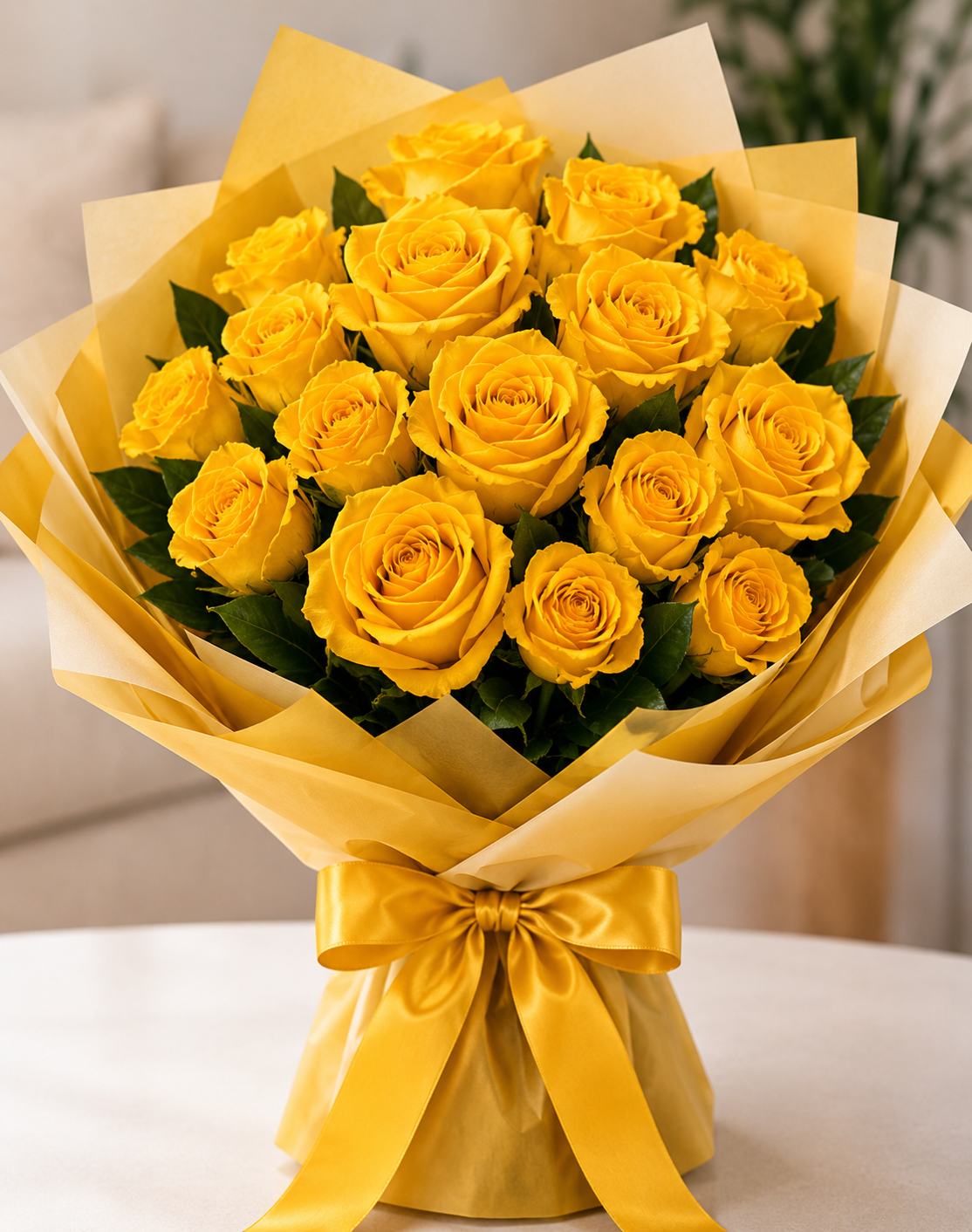 Golden Glow – Yellow Roses