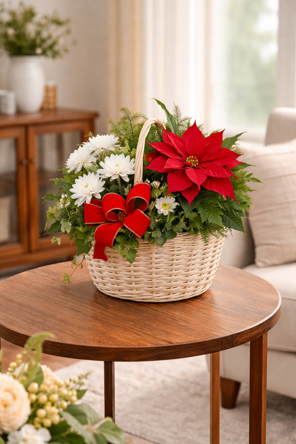 Holiday Elegance Basket