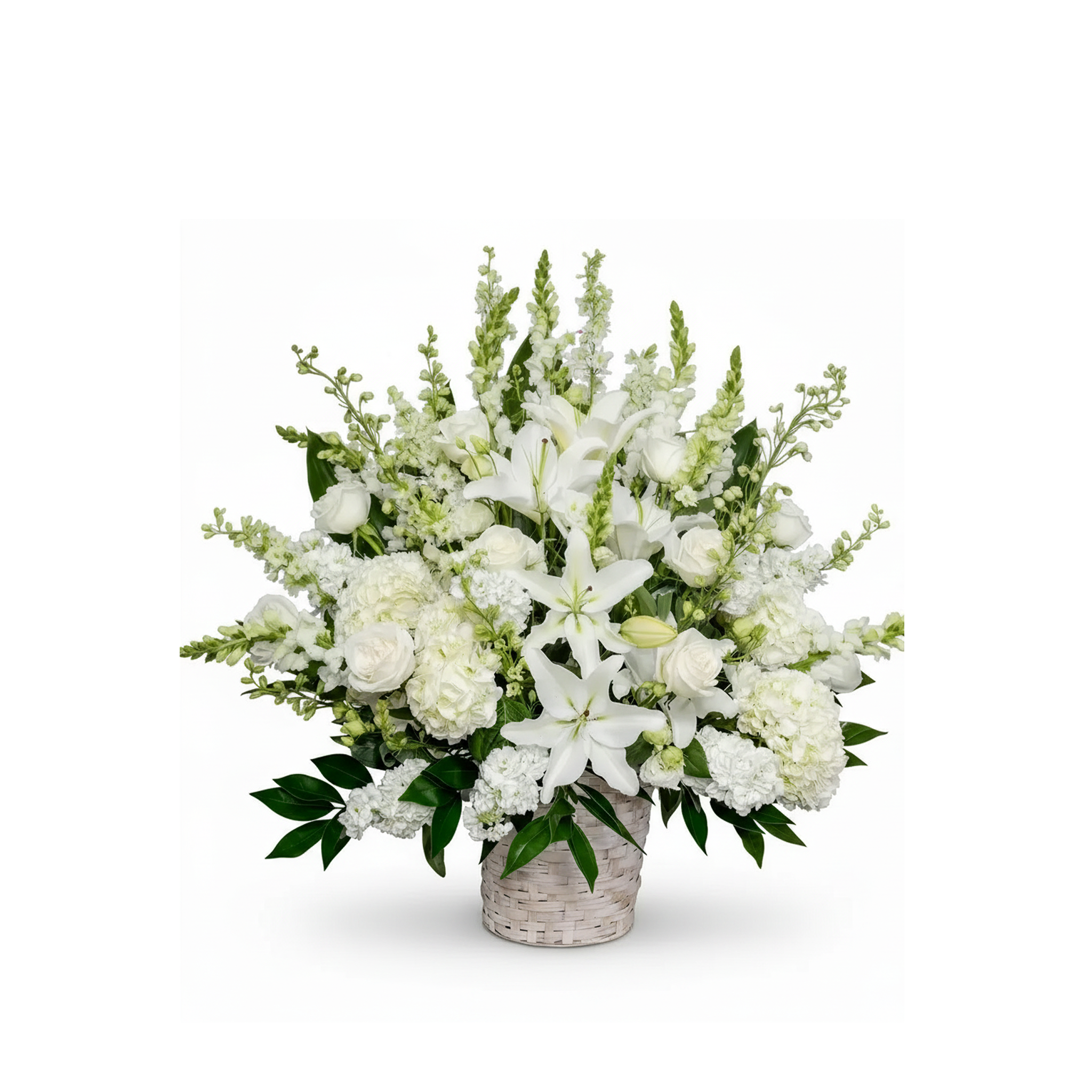 Ivory Blessings Basket