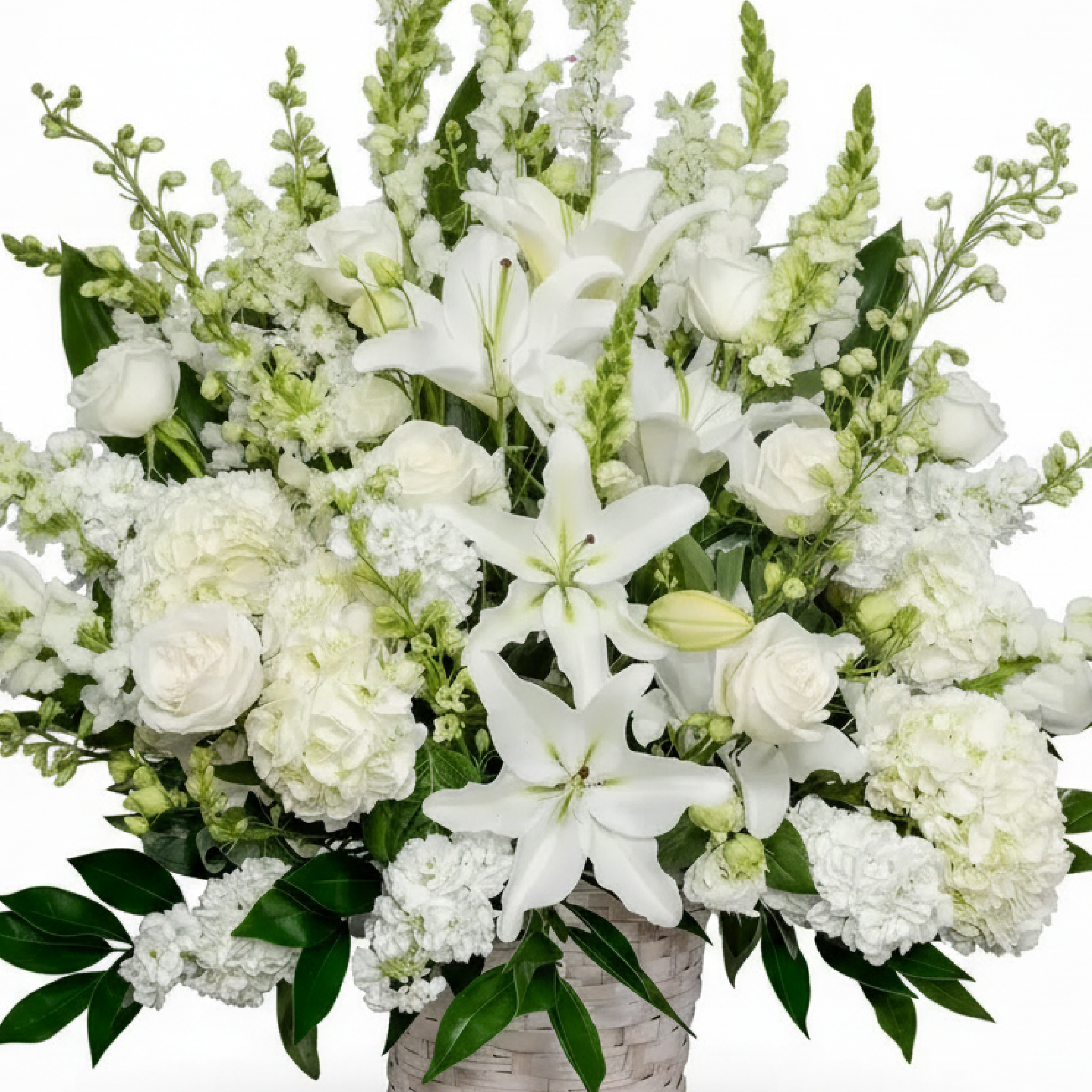 Ivory Blessings Basket