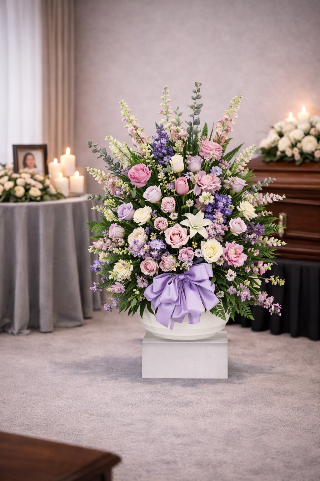 Lilac Tribute Vase
