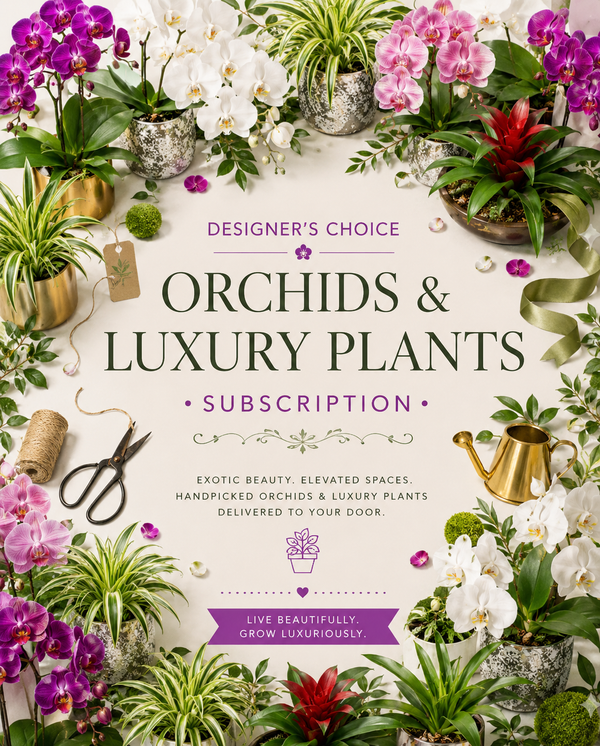 Orchids & Luxury Plants - Subscription