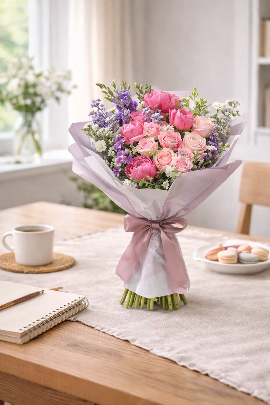 Pastel Garden Wrap