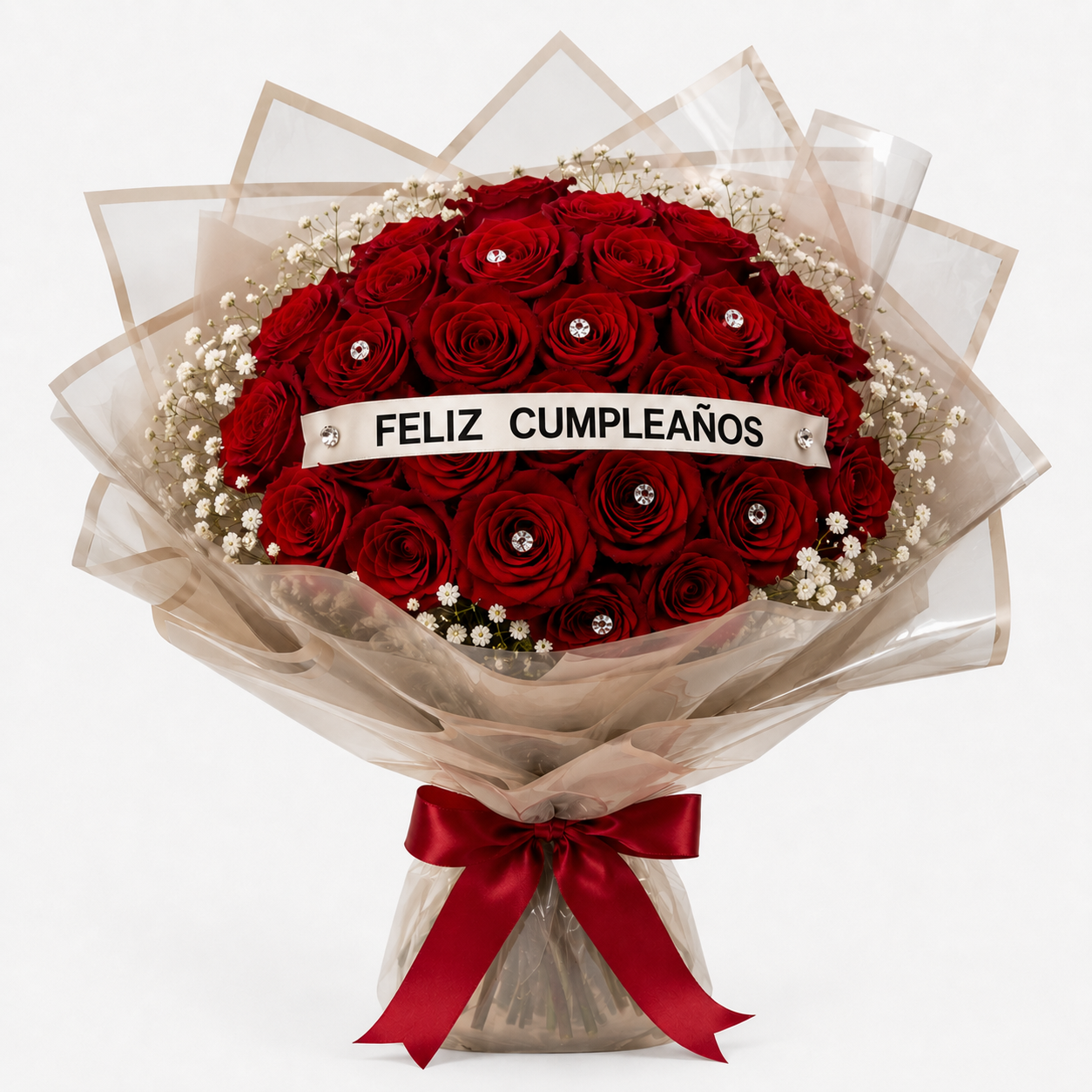 Personalized Roses Wrap