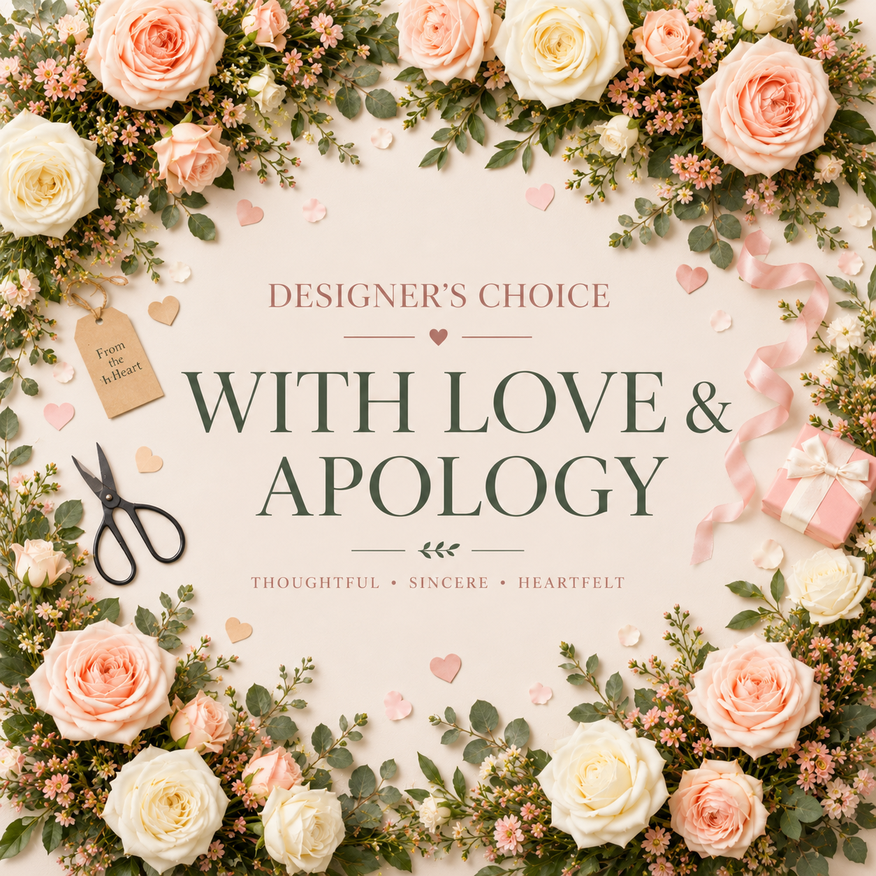With Love & Apology - Designer's Choice