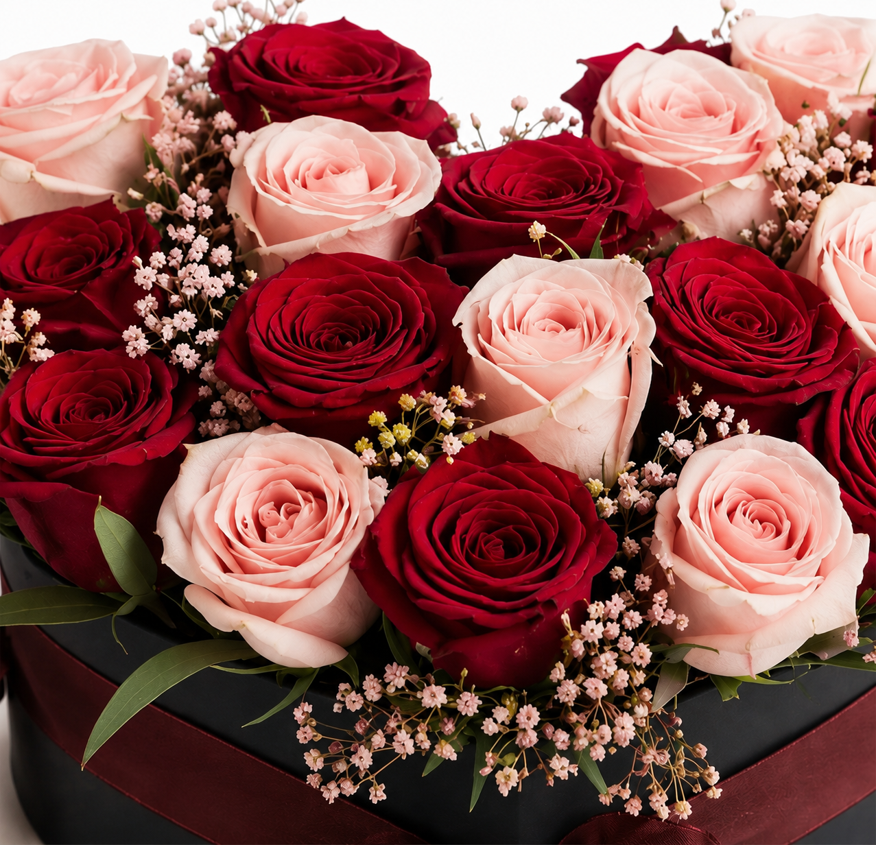 Red & Pink Passion Heart Box